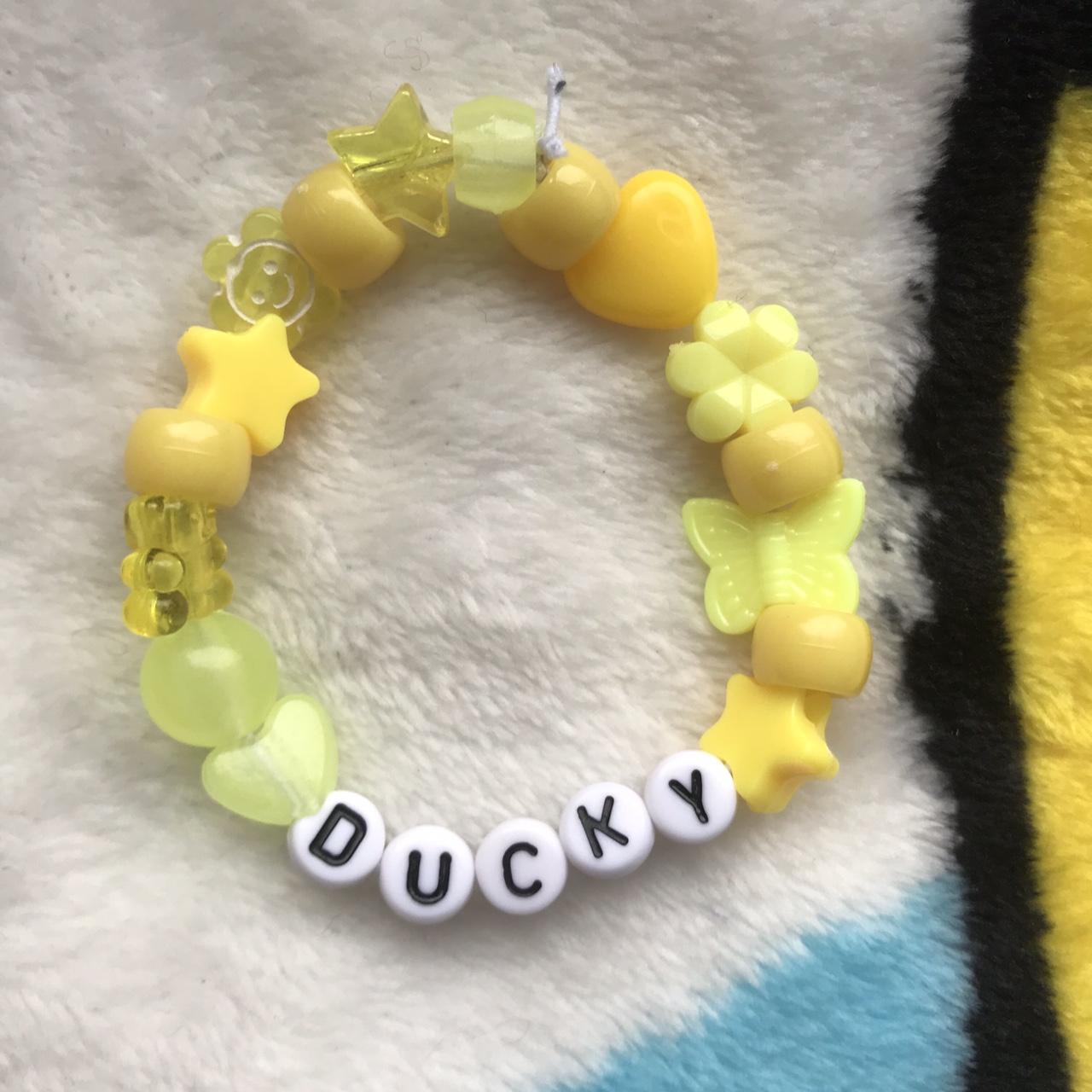 Super stretchy ducky kandi bracelet Free U.K.... - Depop