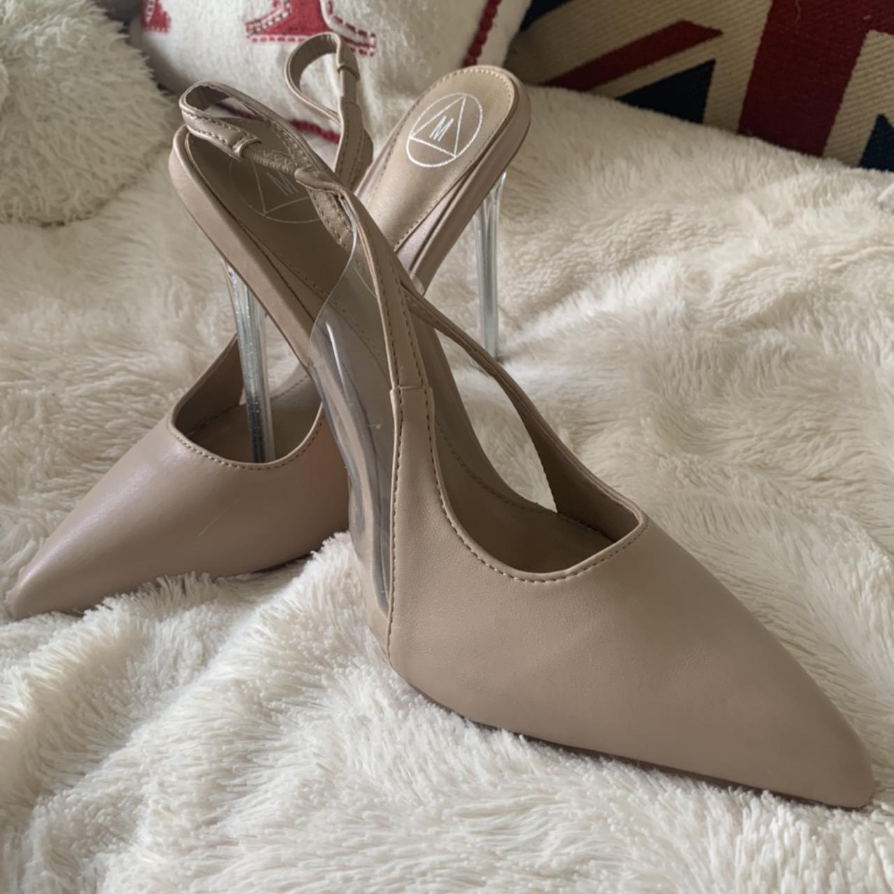 Missguided discount clear heels