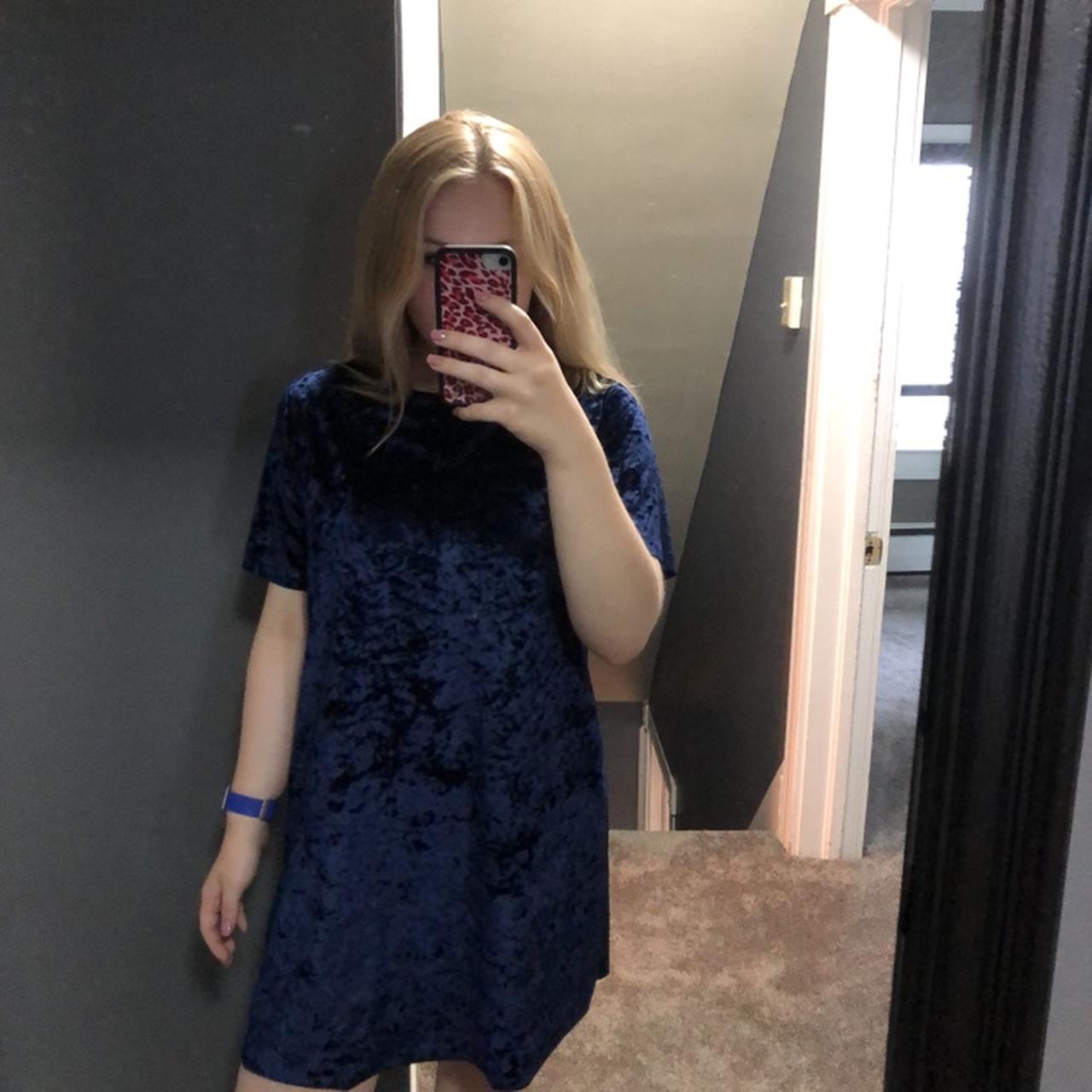 Target xhilaration 2025 blue lace dress