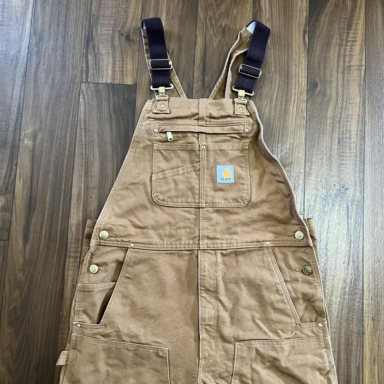 Carhartt vintage double knee panel carpenter duck... - Depop