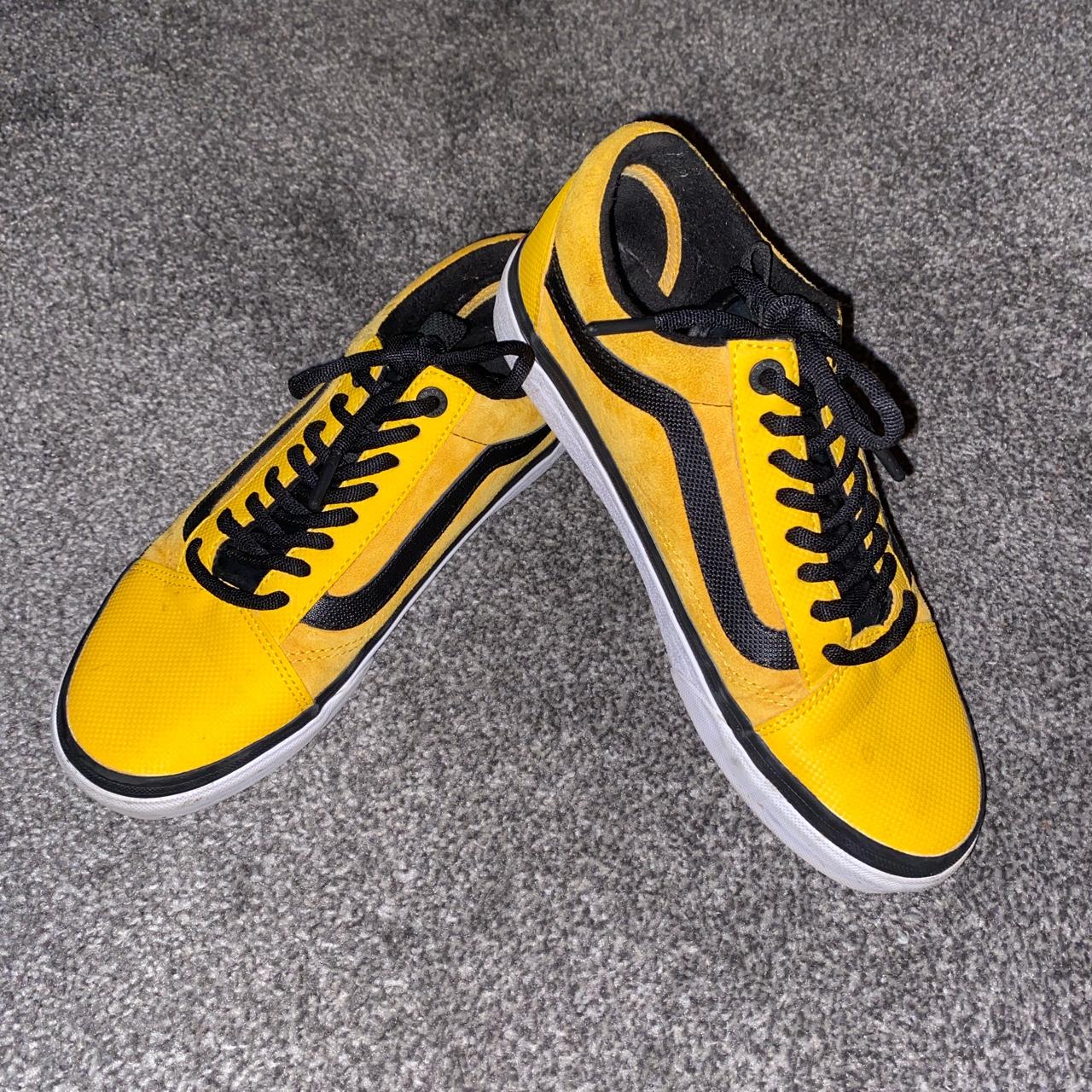 Vans north face deals old skool yellow