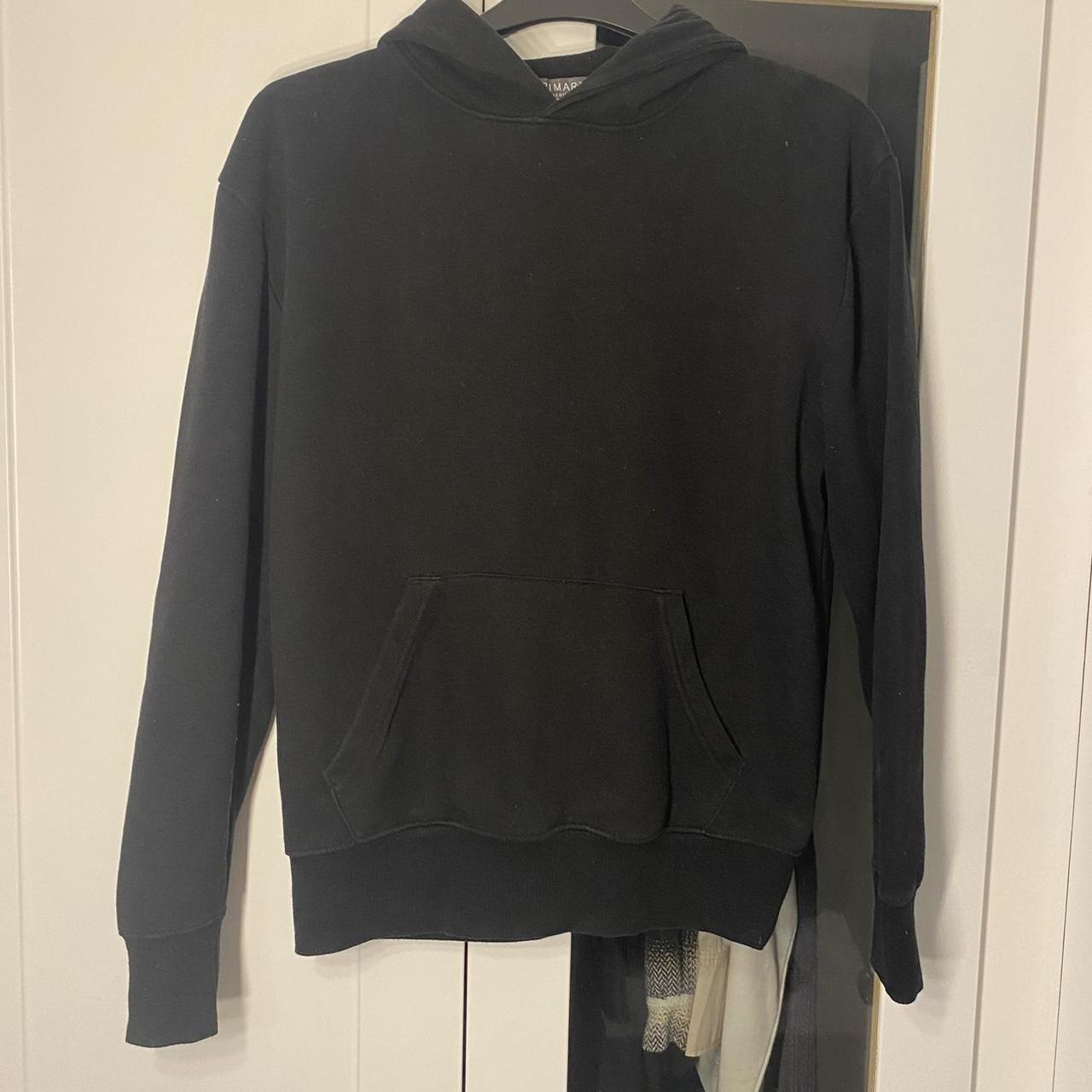 Black Primark Hoodie Size M Good Condition Selling... - Depop