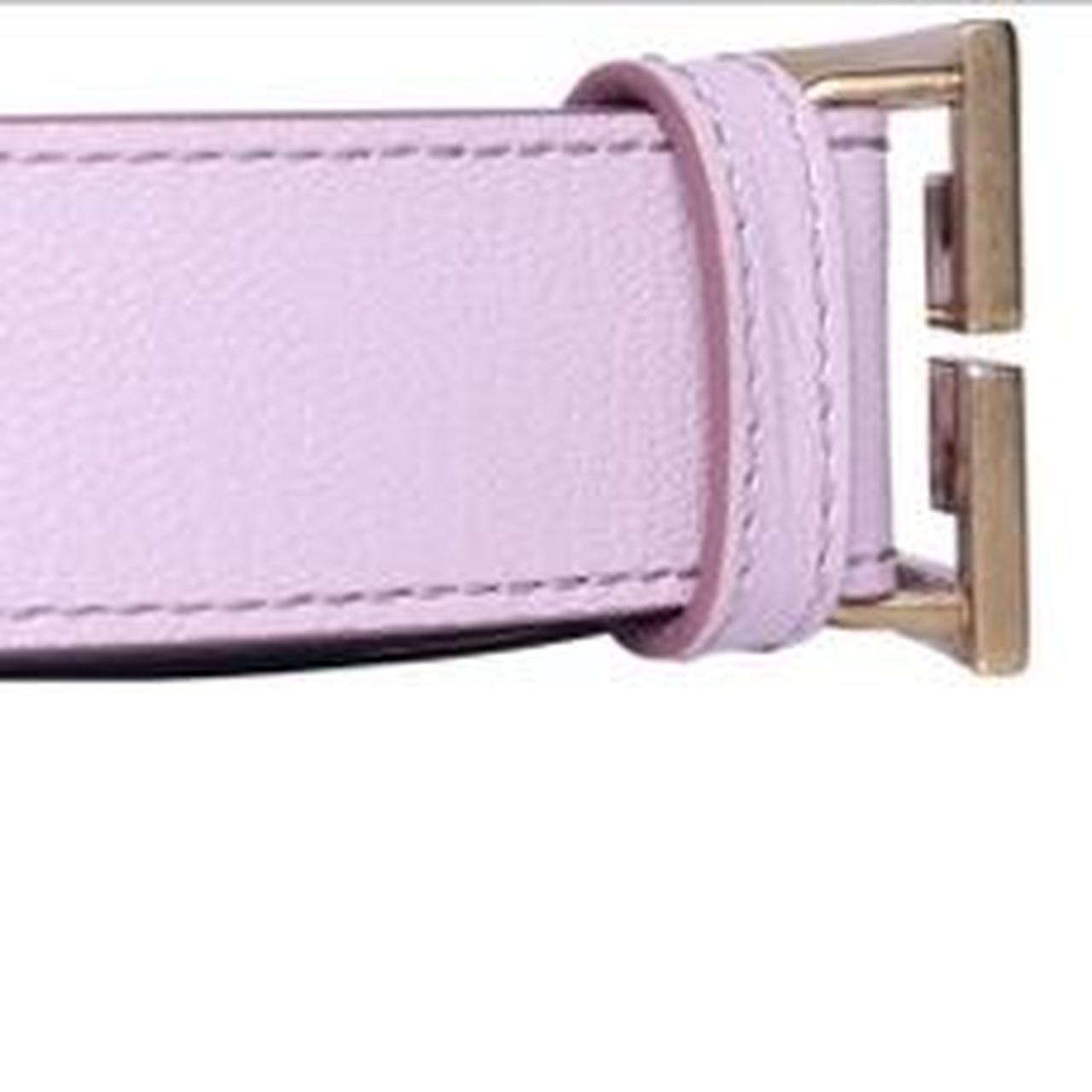 Givenchy GV3 3cm Belt Pink Worn Once Brand Depop