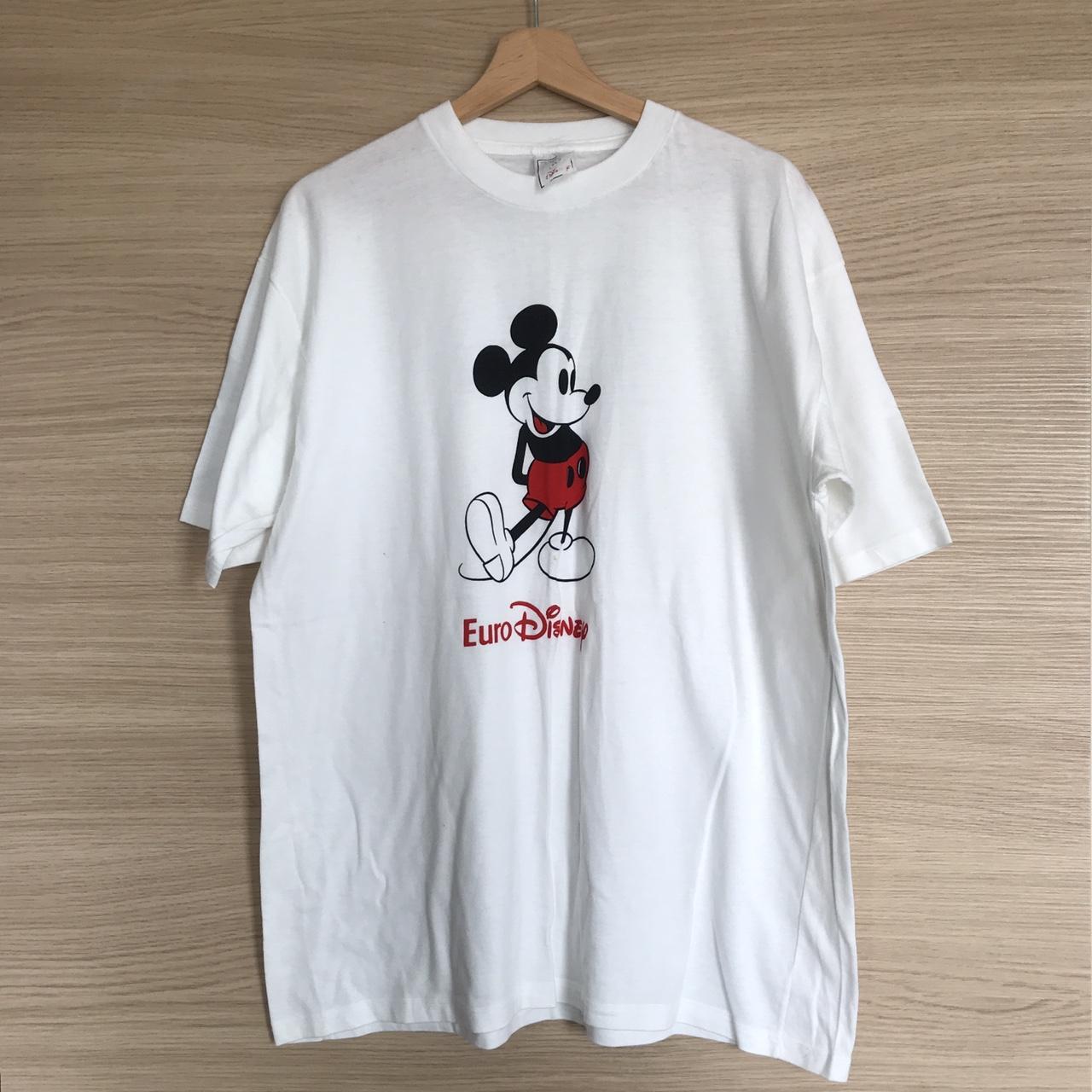 Vintage EuroDisney Mickey Mouse graphic tshirt Great... - Depop