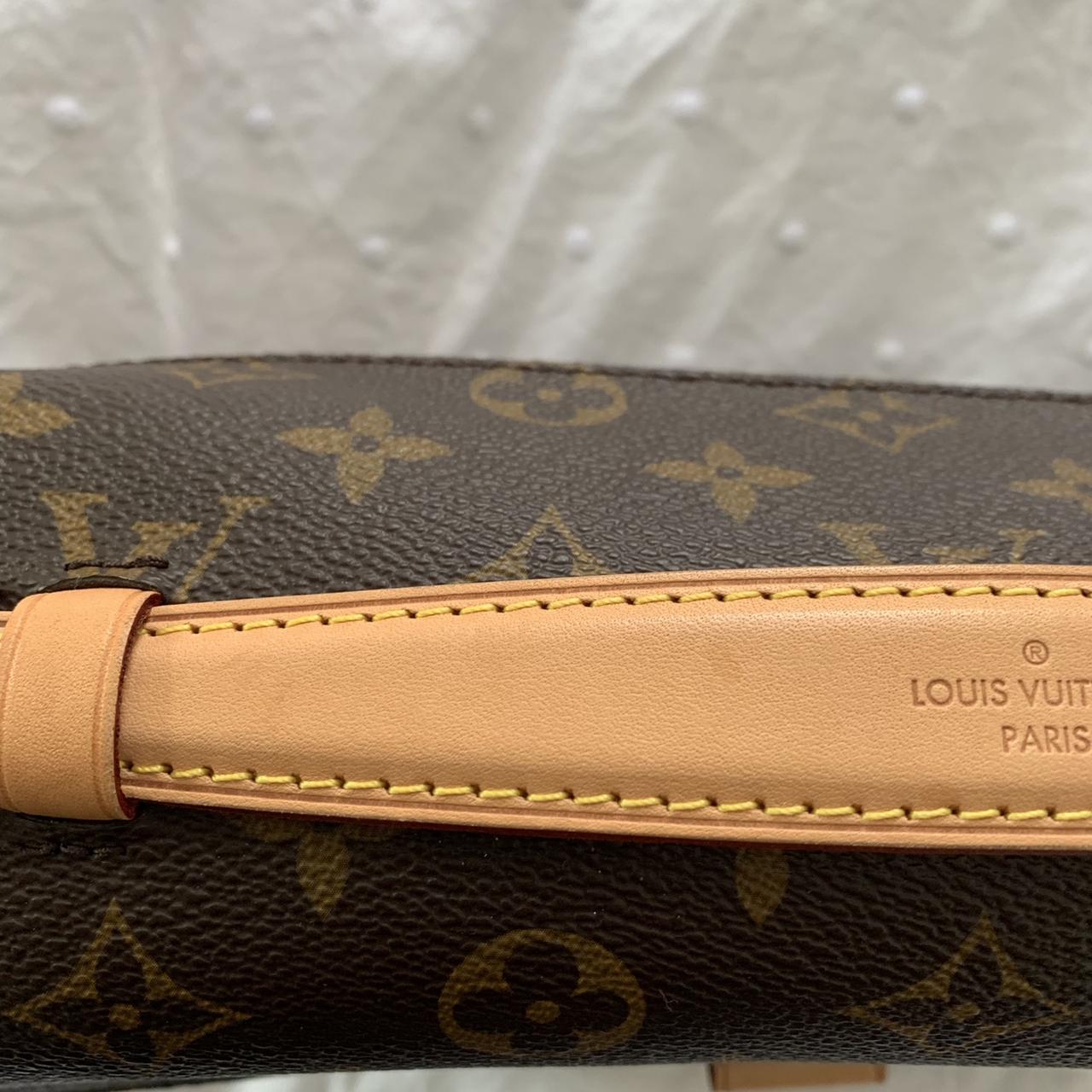 Louis Vuitton Pochette Métis Braided Empreinte Creme - Depop