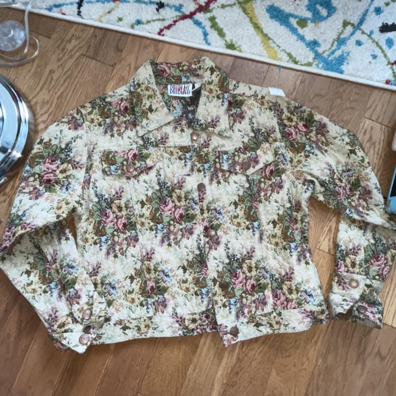 BillBlass Needlepoint jacket🪡 Grandma’s couch... Depop