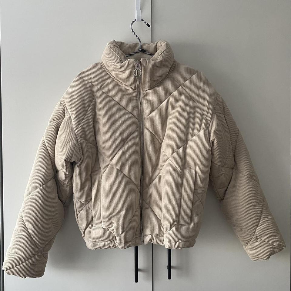 Topshop deals corduroy puffer