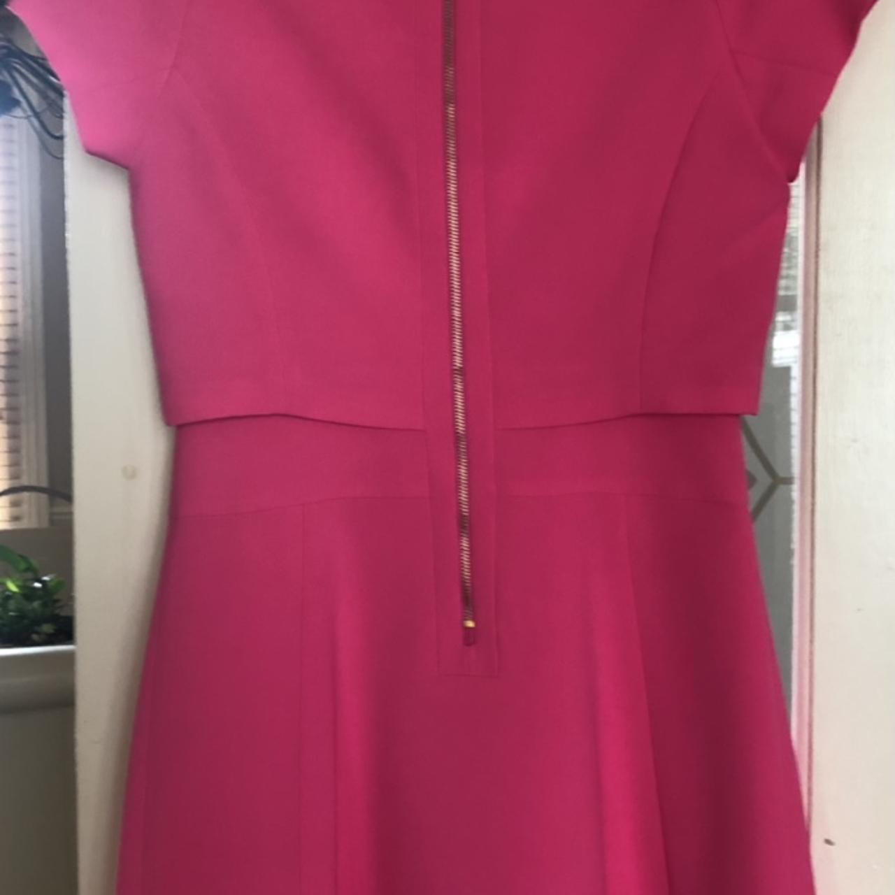 Beautiful Pink Ted Baker Dress Size 12 Tags Removed Depop 5975