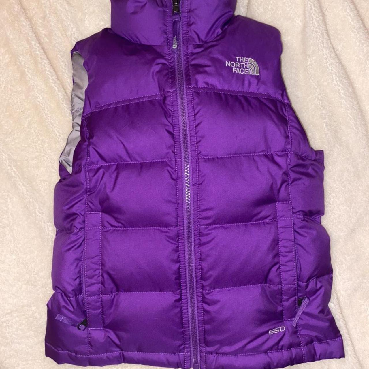 RARE VINTAGE PURPLE THE NORTH FACE GILET / VEST /... - Depop