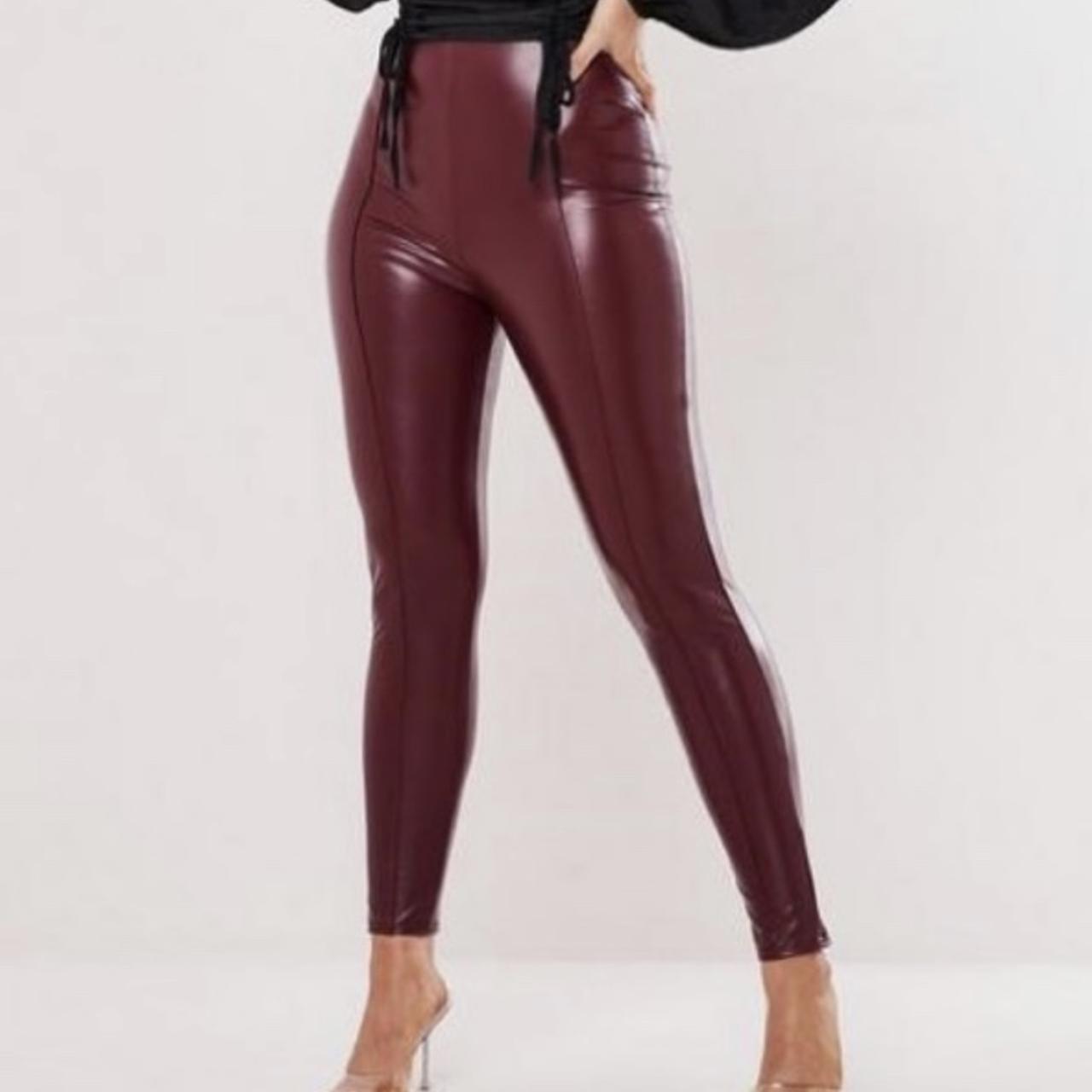 Missguided vinyl clearance leggings