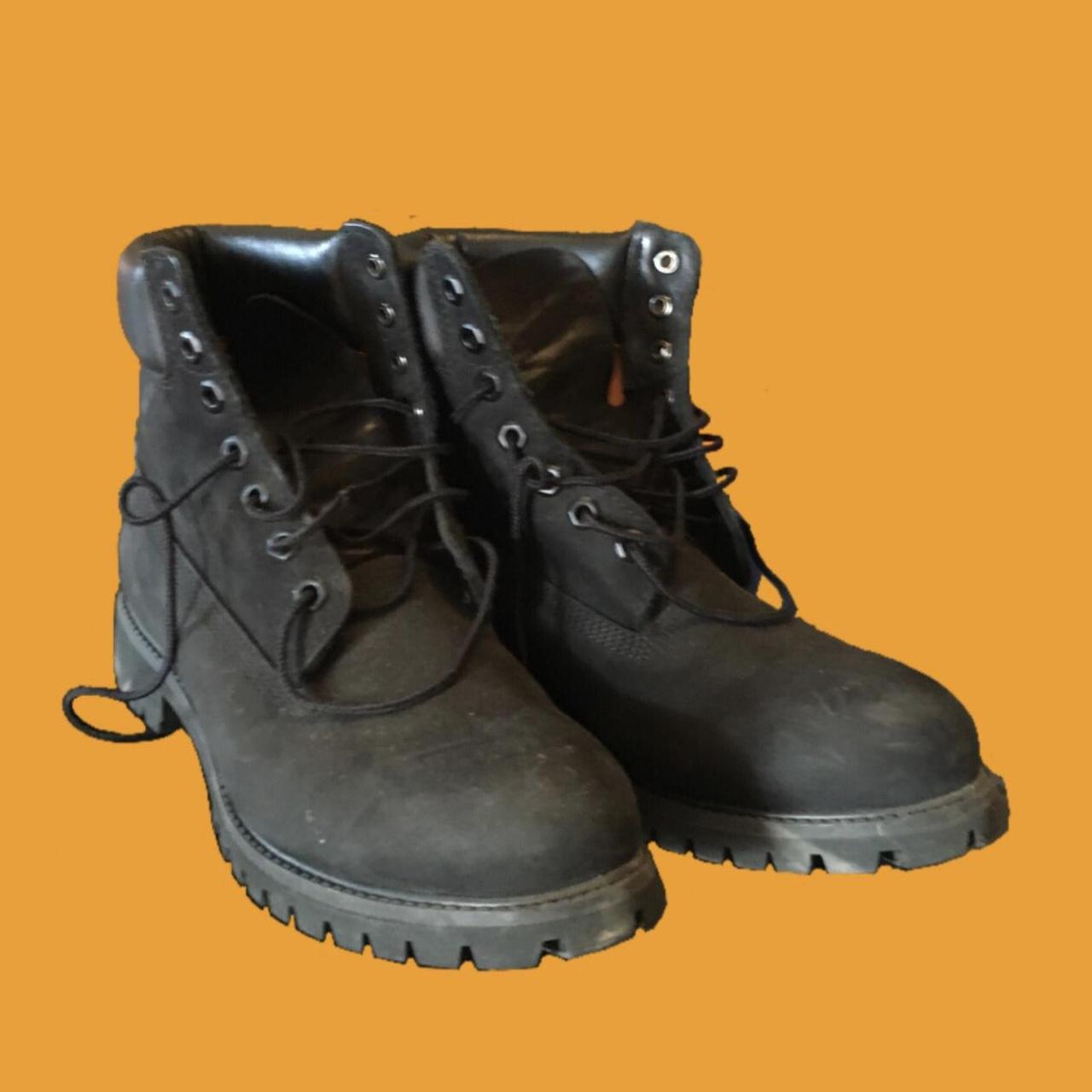 Black suede hot sale timbs mens