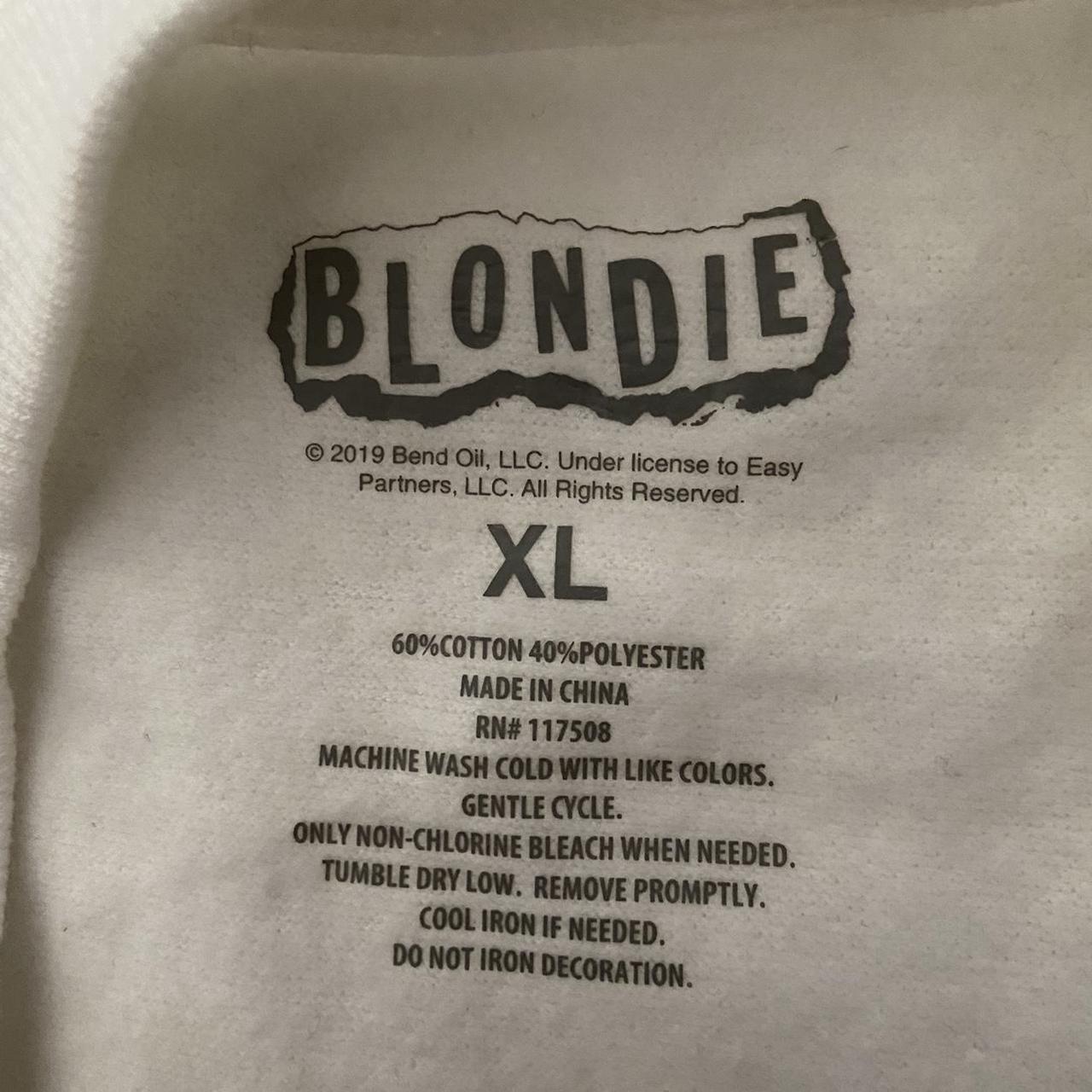 Blondie One Way Or Another Graphic Sweatshirt From Depop