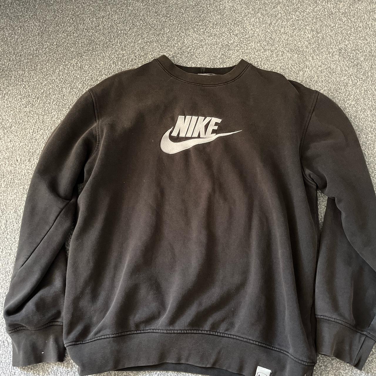 vintage NIKE jumper worn a few times- small hole in... - Depop