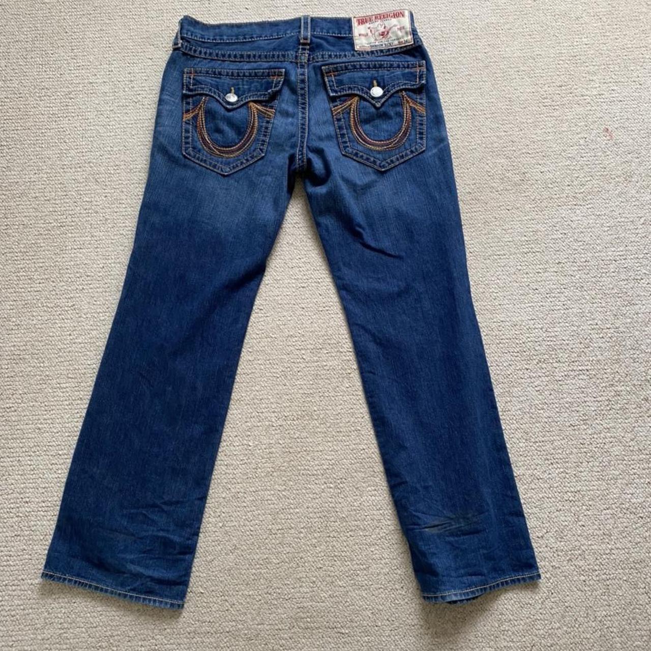 True religion world tour baggy jeans 🔥message me... - Depop