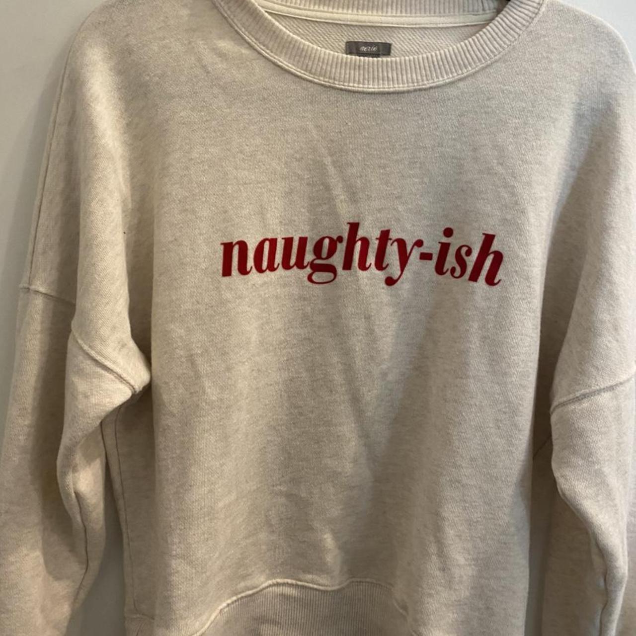 Naughty on sale ish sweater