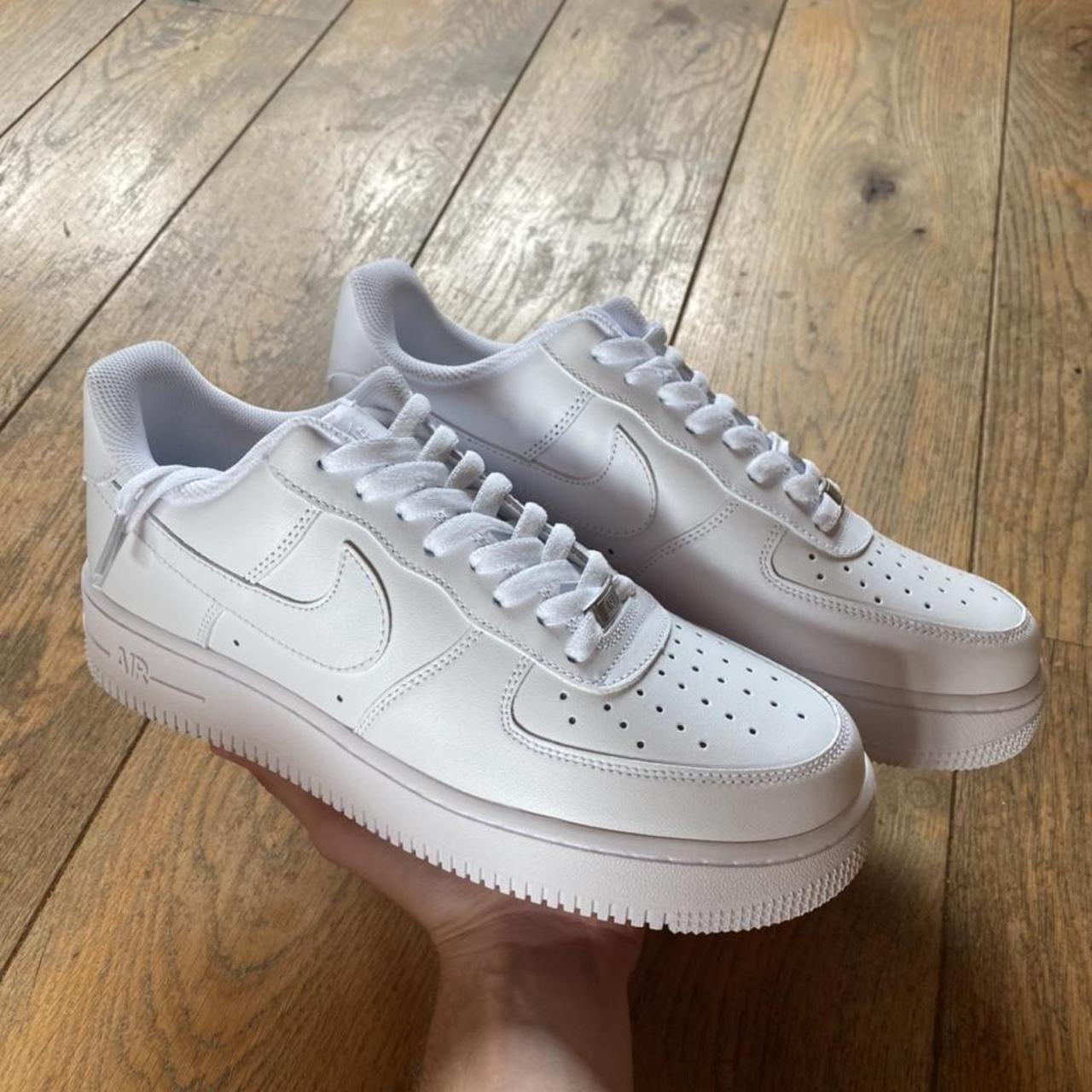 Nike airforce 1 triple white 07 Brand new never worn... - Depop