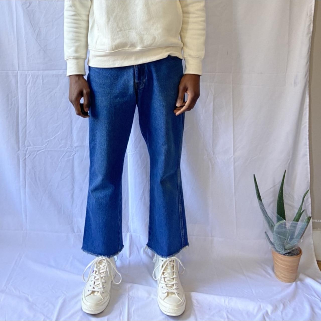 Basic Editions Men's Blue Jeans Depop