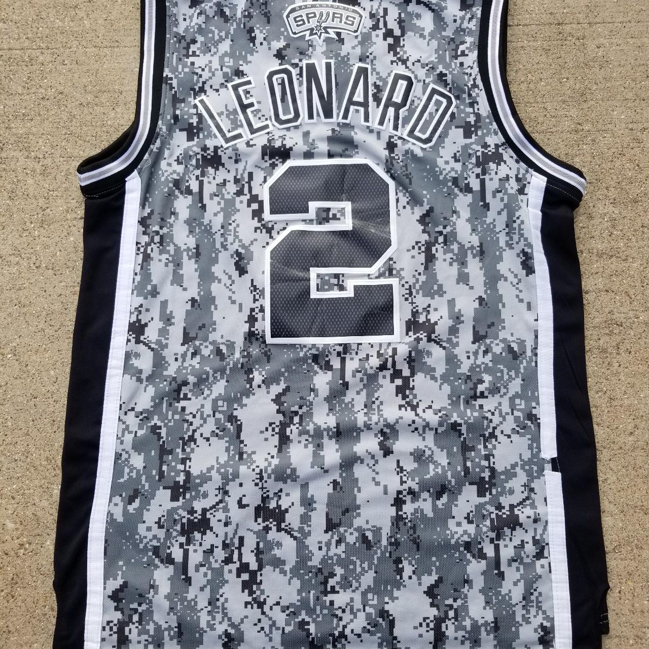 San Antonio Spurs Kawhi Leonard 2014 NBA Finals Adidas Shooting Jersey XL