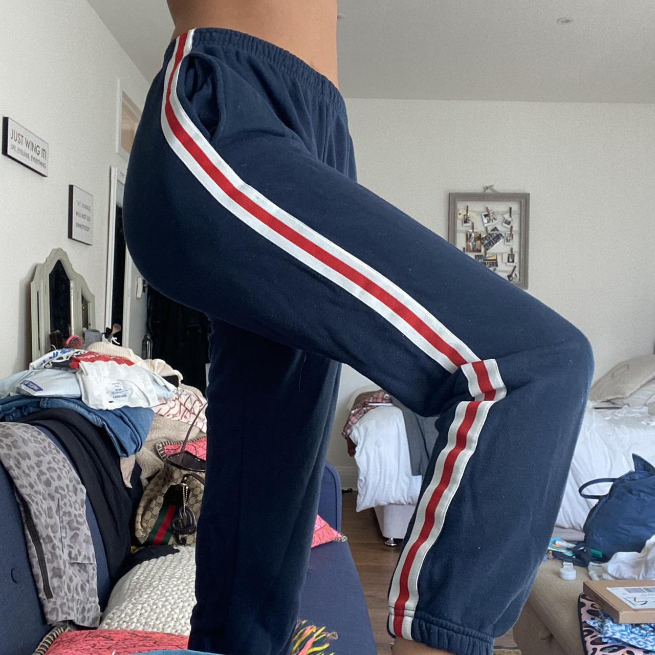 Adidas Women's Navy Joggerstracksuits Depop