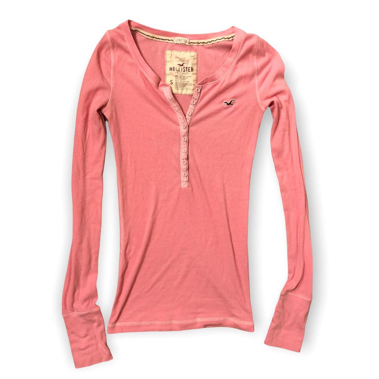 Product Image 4 - adorable baby pink ribbed henley