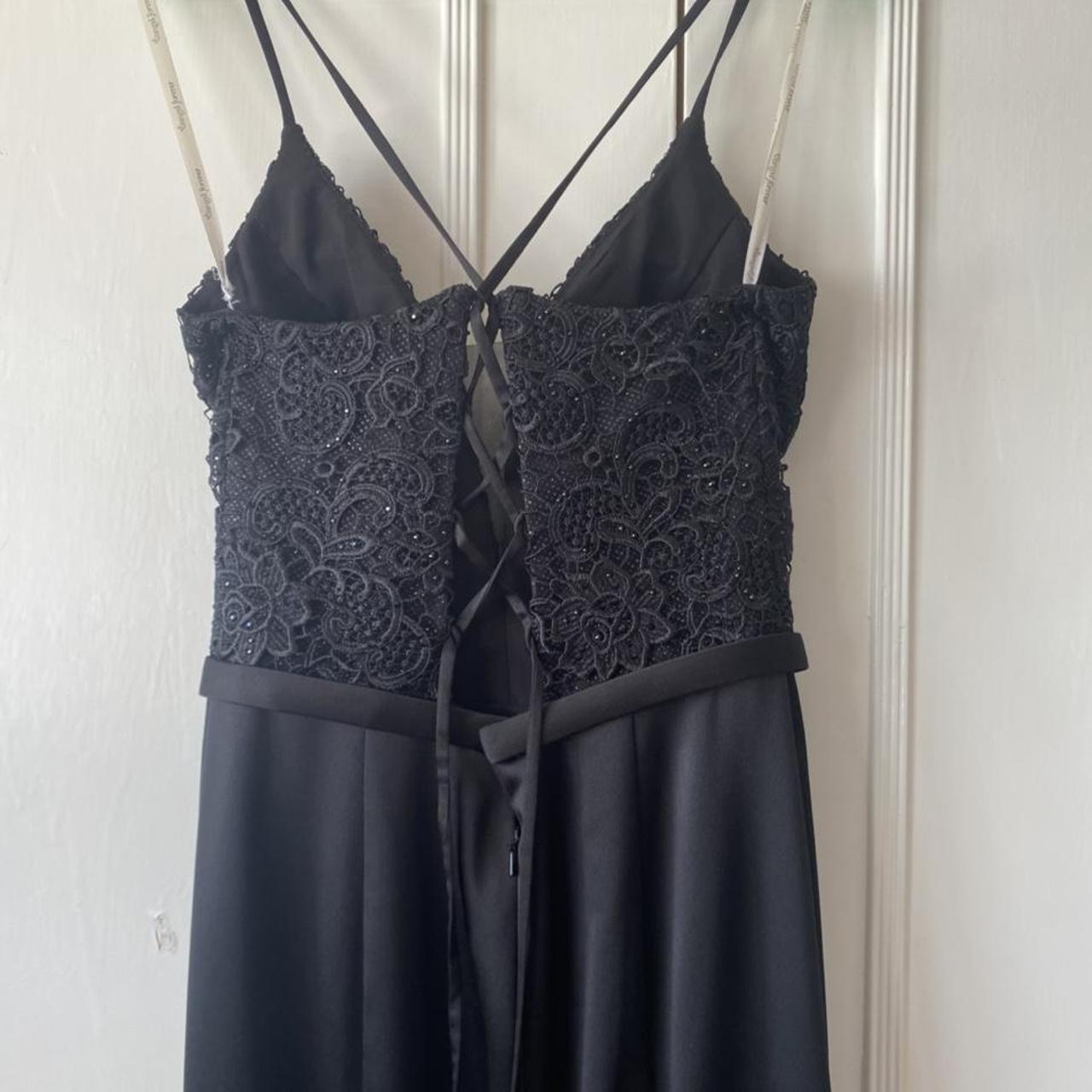 Angel forever black lace prom dress size XS. (Would... - Depop