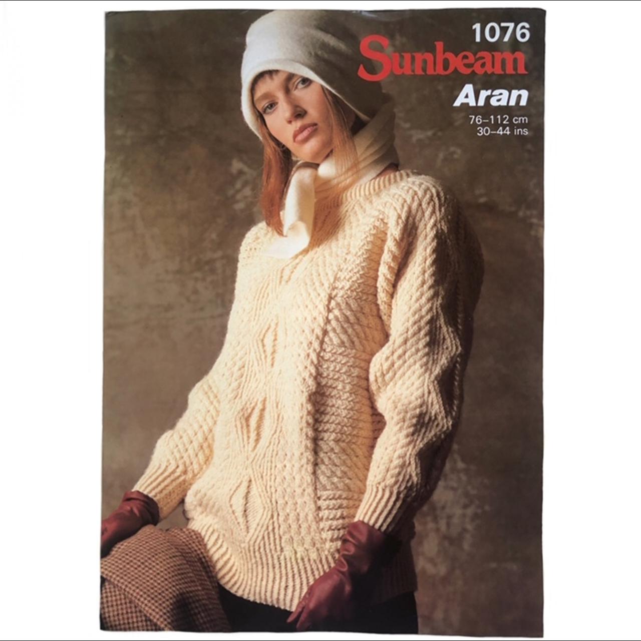 Aran diamond outlet knitting pattern