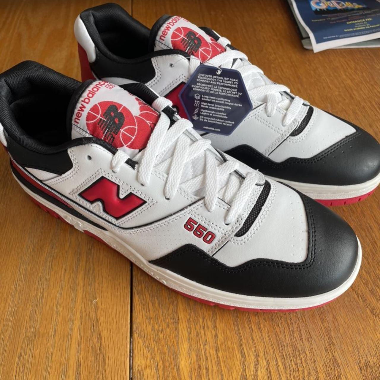 newbalance 550 red