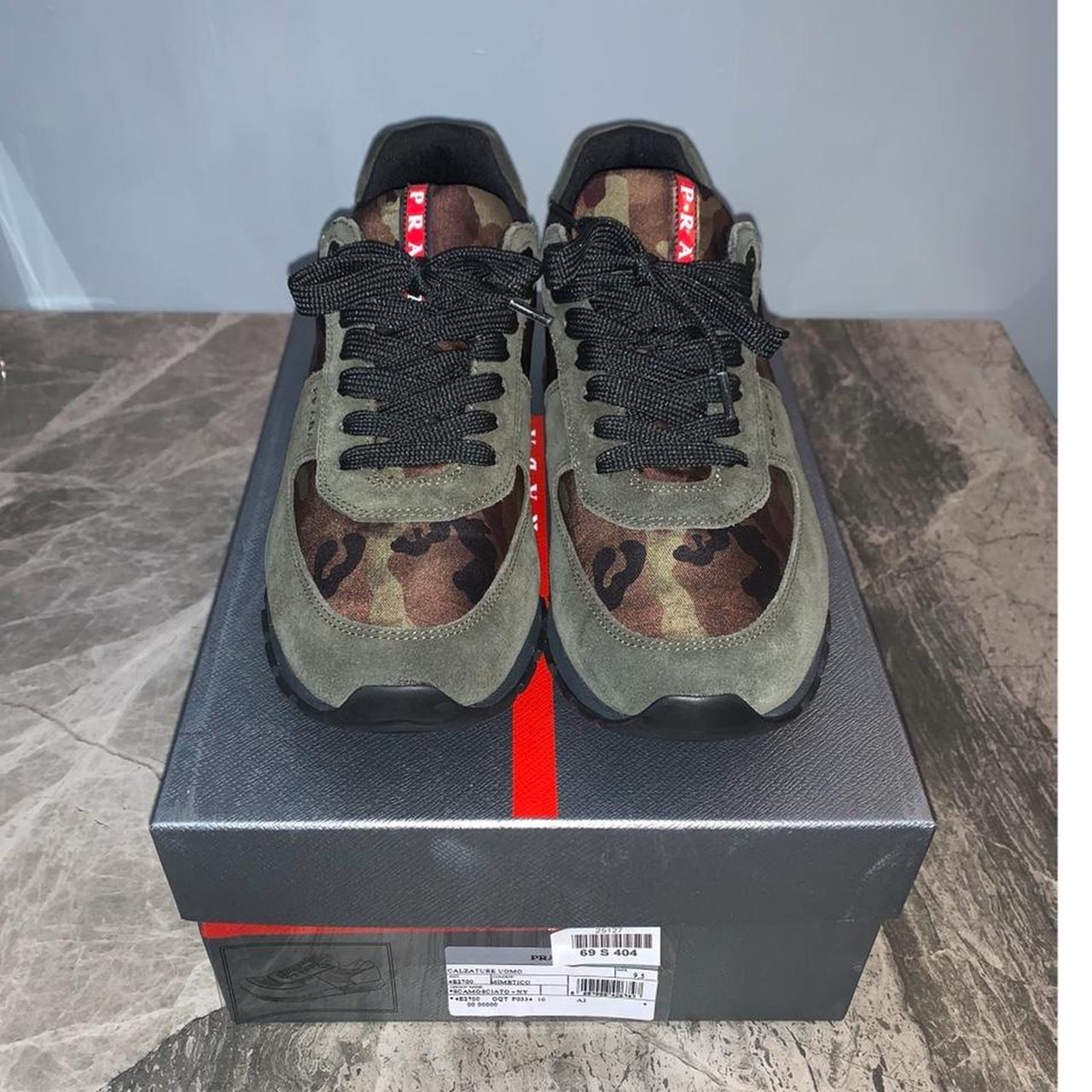 prada camo runner