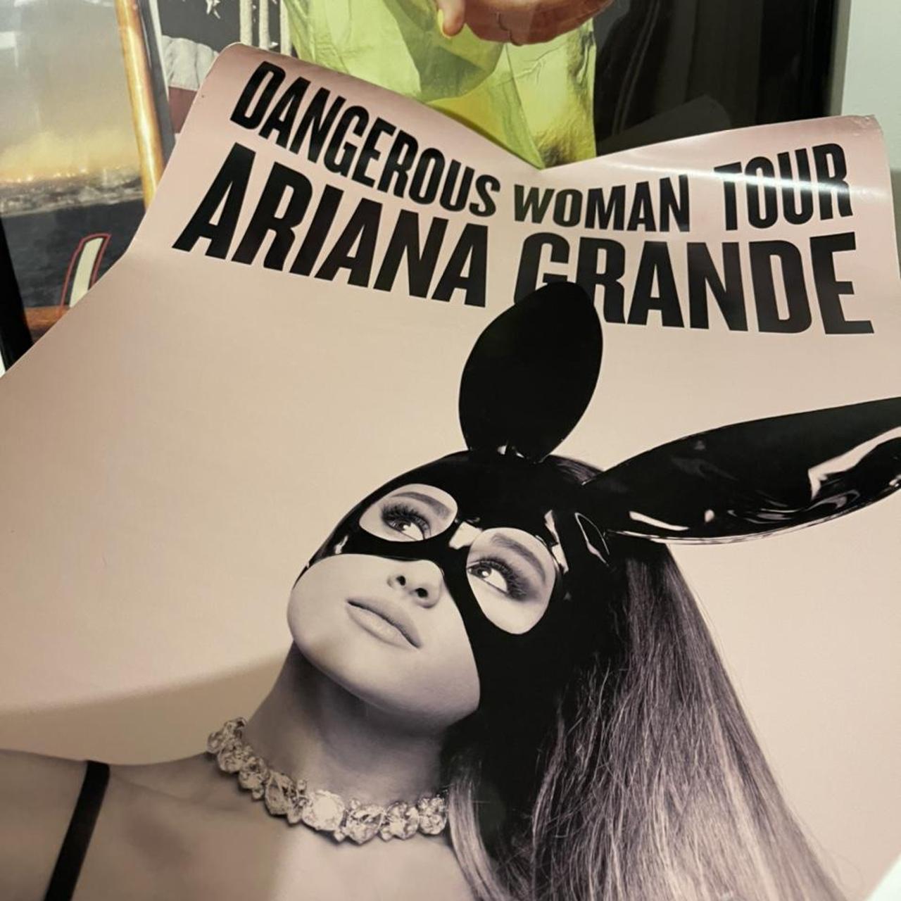 Ariana grande Dangerous woman real poster from her | Depop