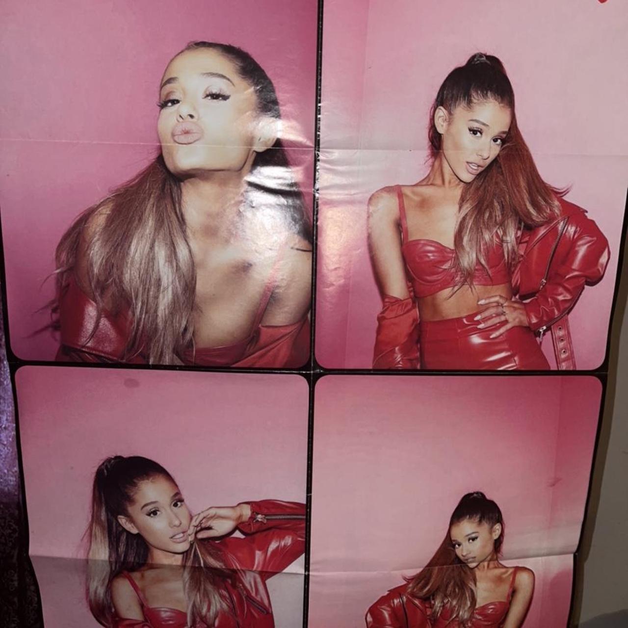 Justin Bieber x Ariana grande Poster front and