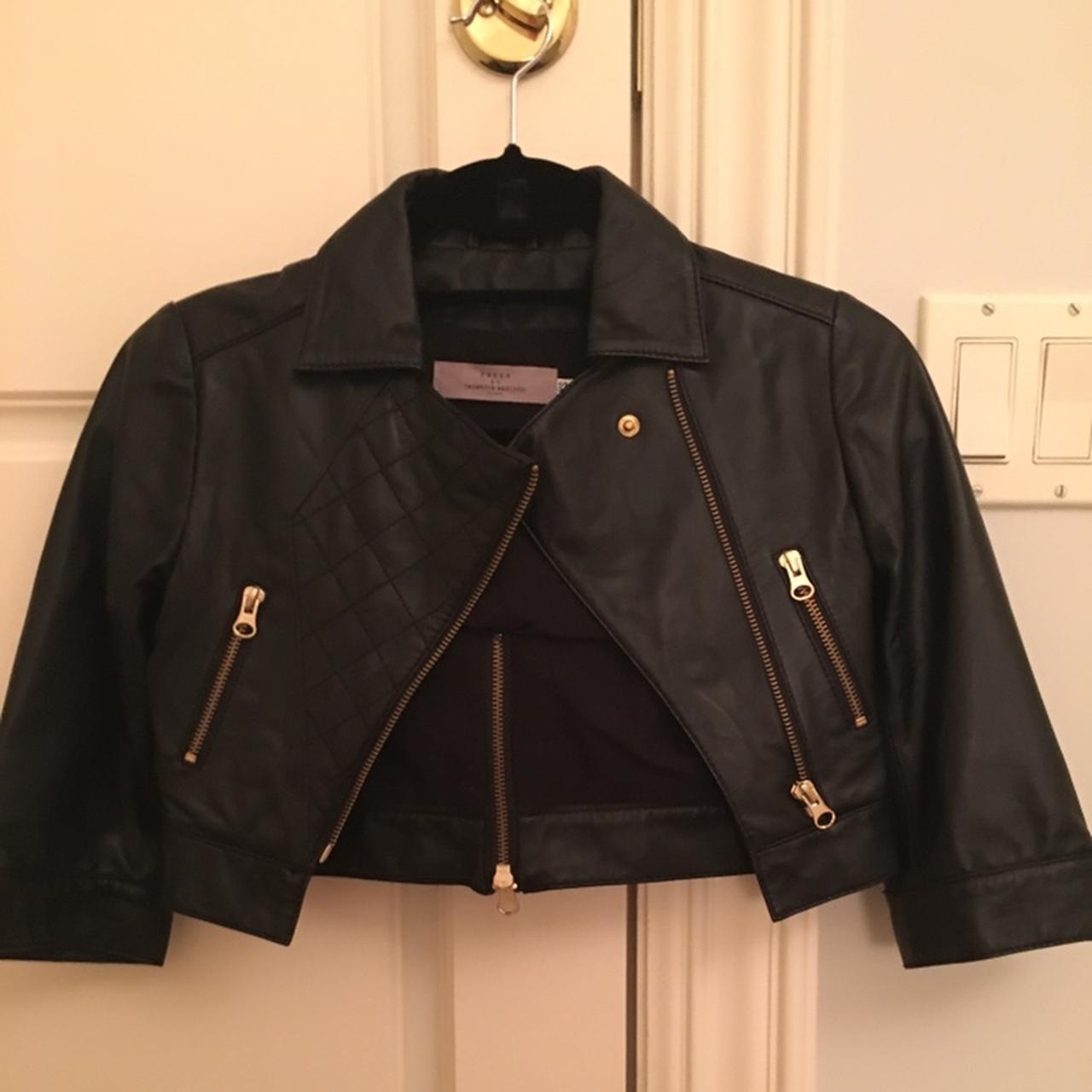 Product Image 1 - Leather cropped jacket fits like