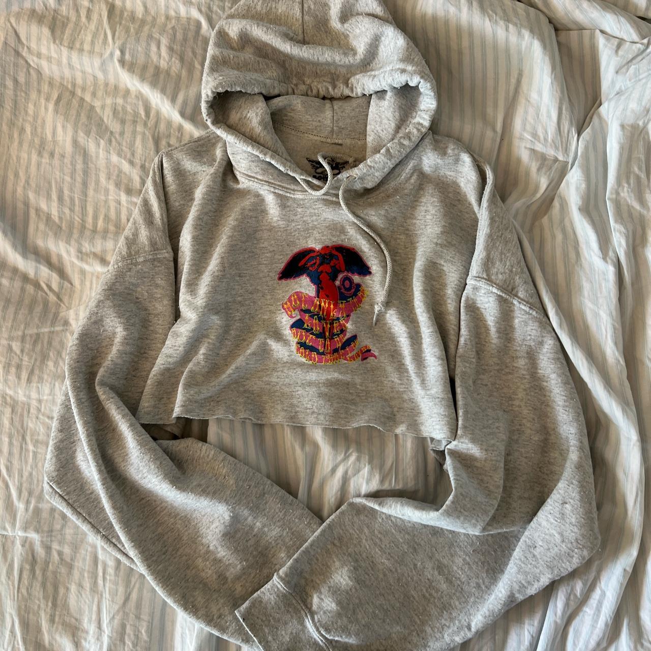 Boys lie 2025 cropped hoodie