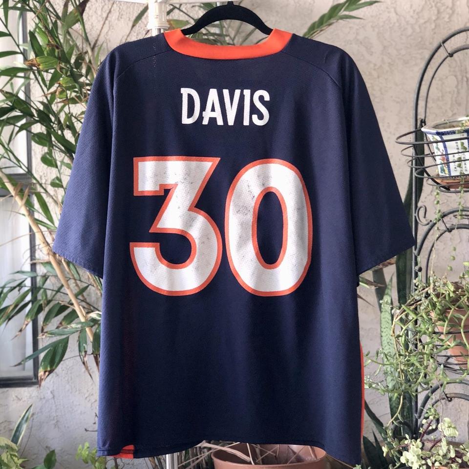 Vintage 90's Denver Broncos Terrell Davis jersey 30 - Depop