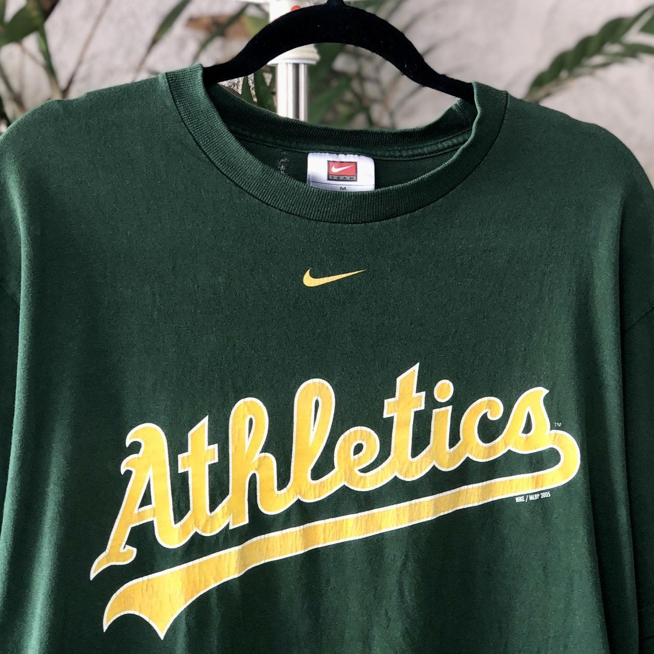 Oakland A's Nike Cooperstown Collection T-Shirt - Depop