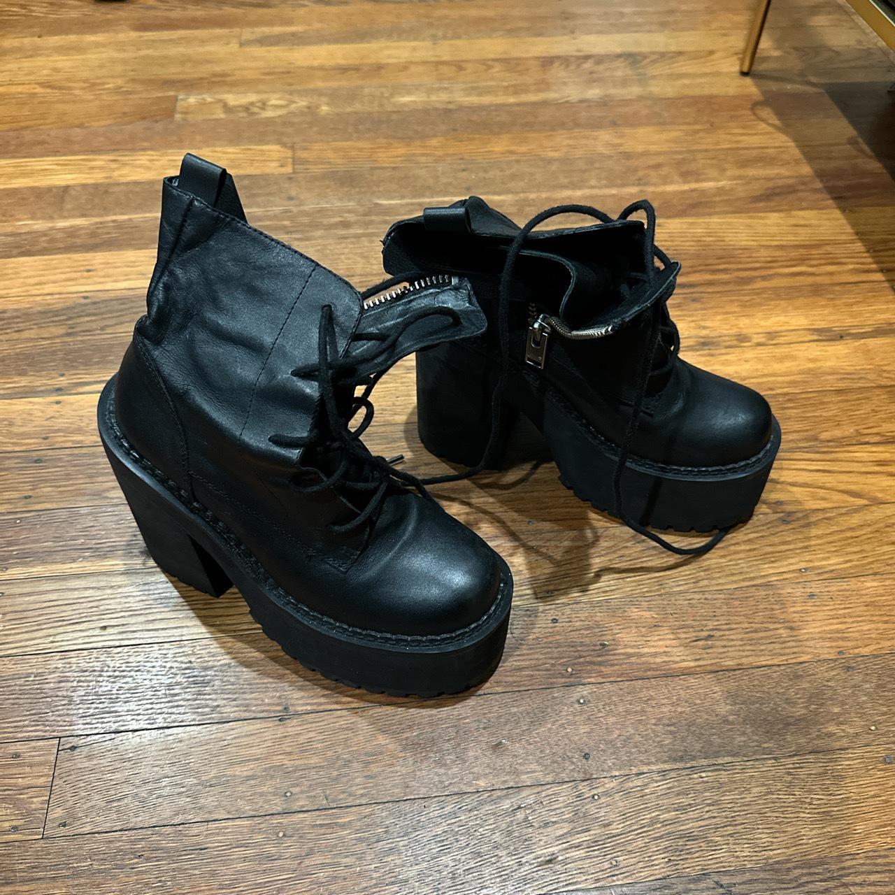 UNIF Choke boots. Only worn a handful of times.... Depop