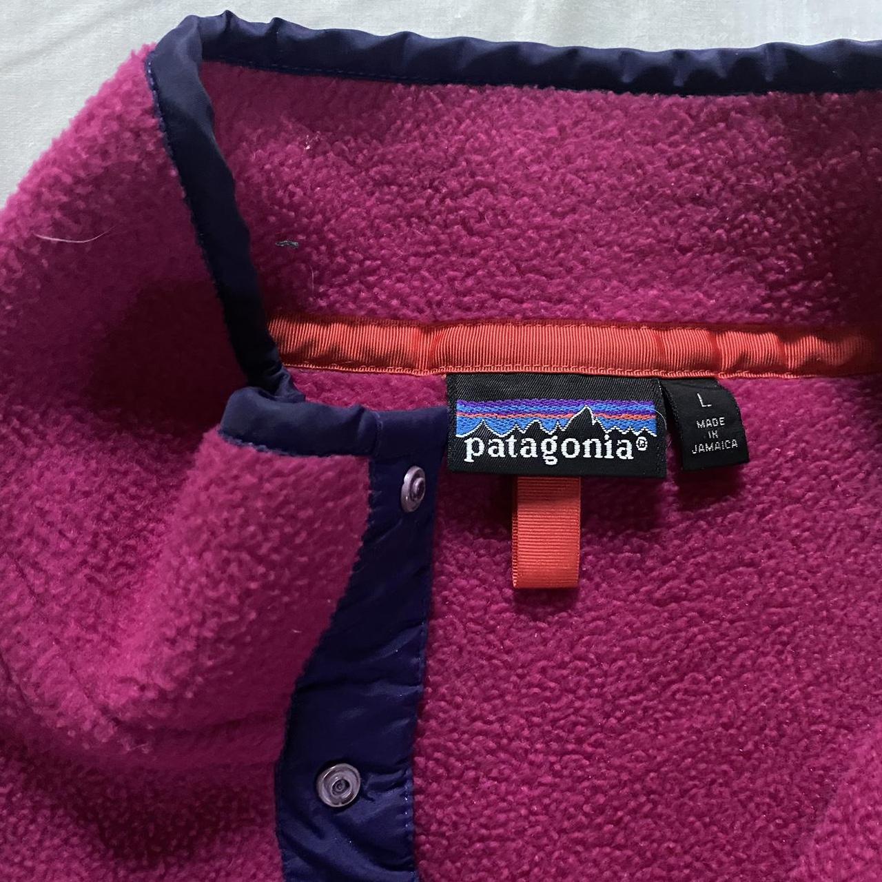 Vintage pink Patagonia synchilla fleece Much heavier... - Depop