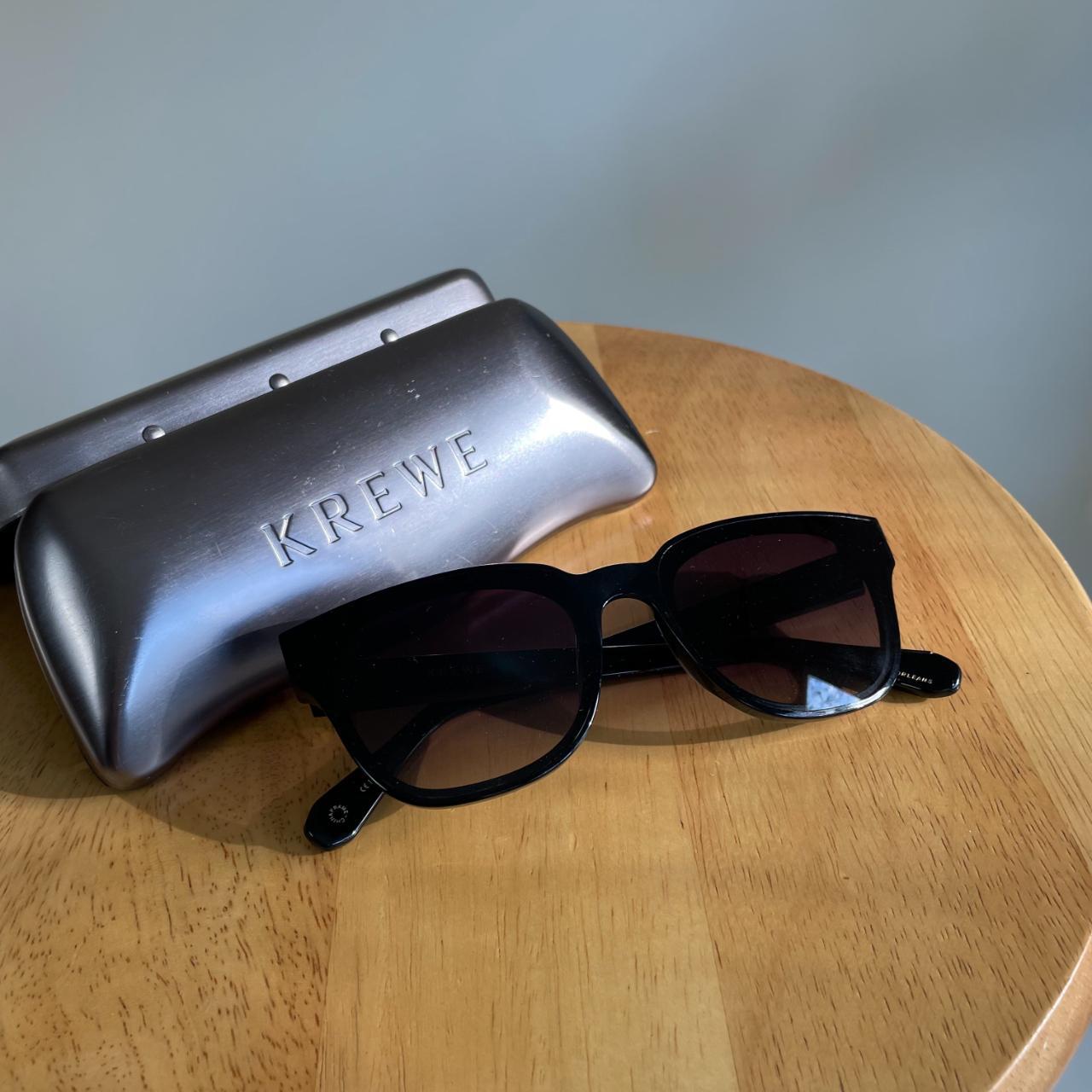 KREWE ster Nylon 'Black + Shadow' sunglasses +... Depop