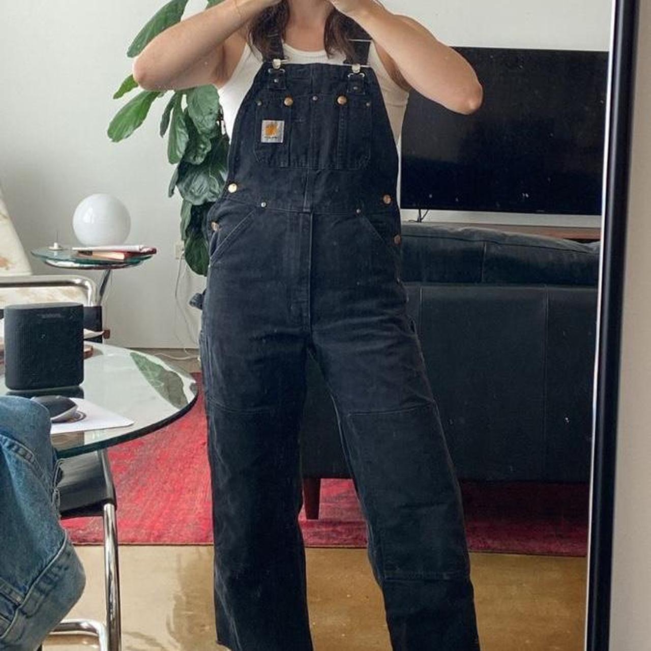 Carhartt double knee overalls - super comfy and | Depop