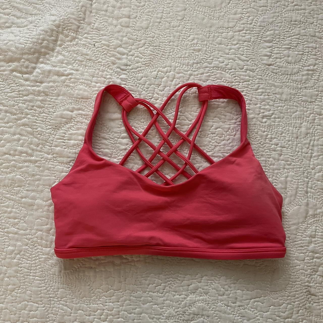 Lululemon free to be bra Size: 6 | color: lipgloss NEW - Depop