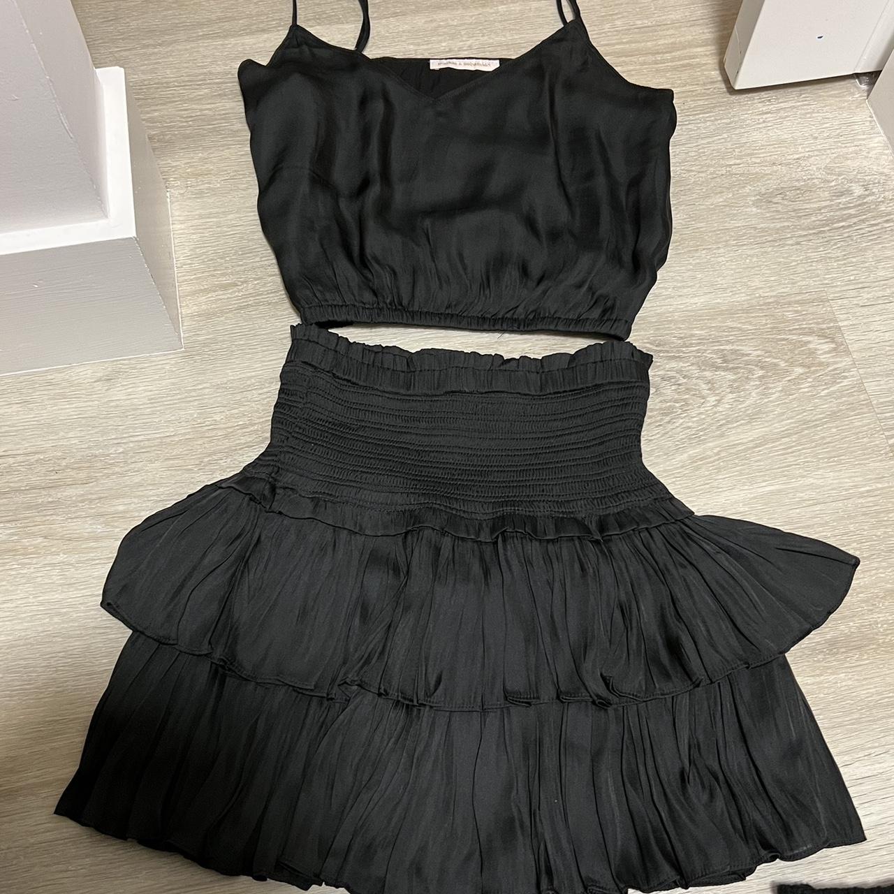 Zimmermann Women's Black Crop-top