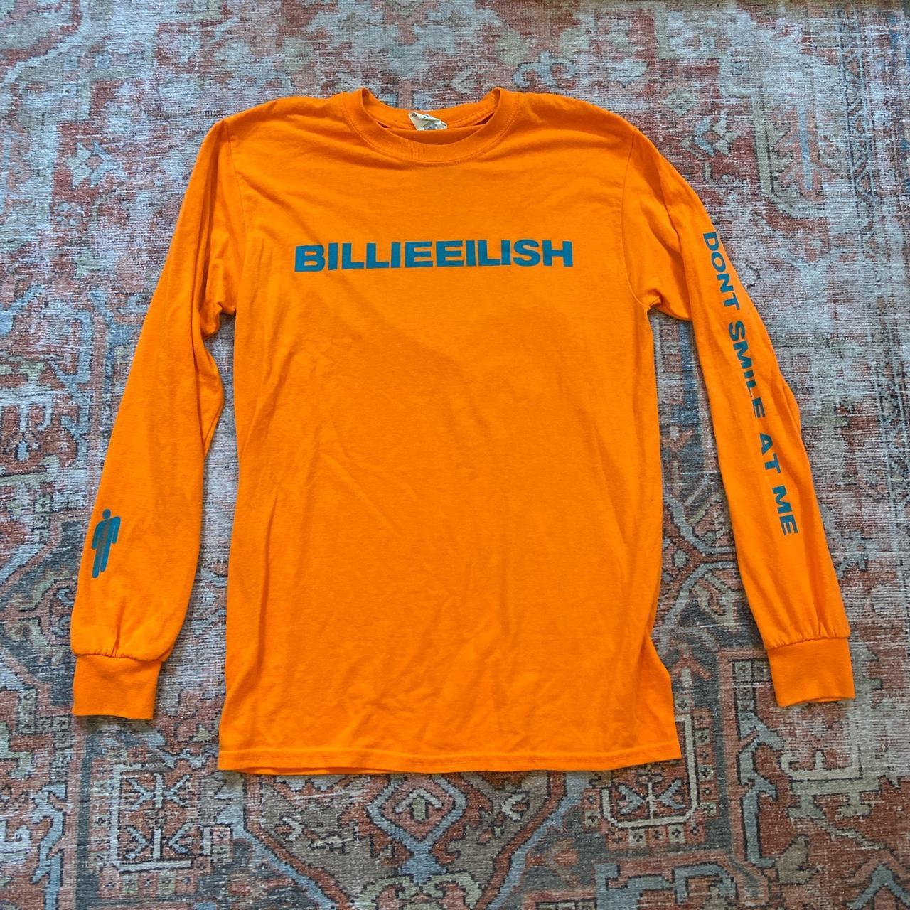 Billie eilish best sale shirt orange