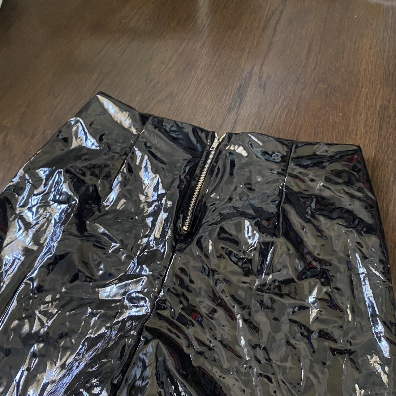 shiny latex leggings super shiny liquid vinyl... - Depop