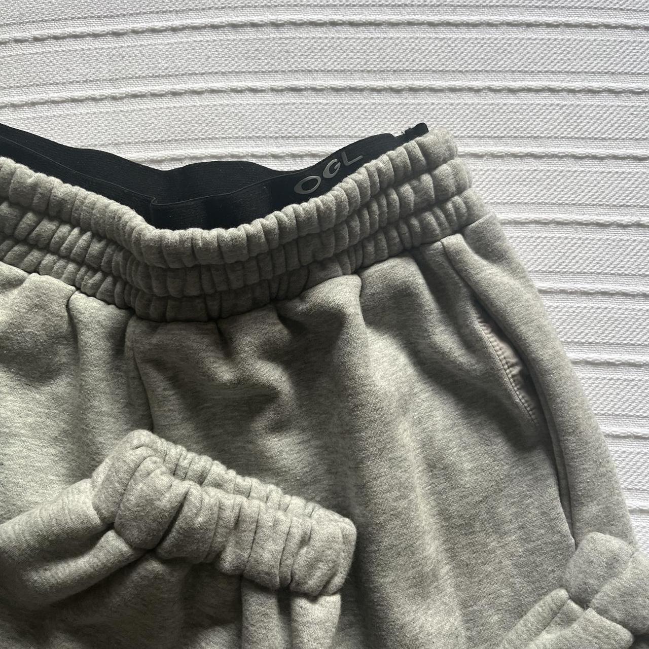 Original OGL fleece-lined sweatpants with double... - Depop