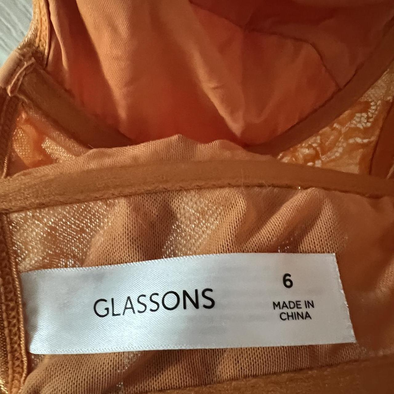 Orange Glassons Corset Depop 0610