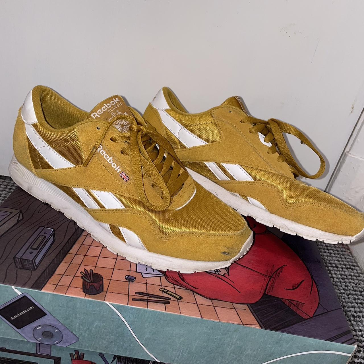 Reebok yellow trainers deals