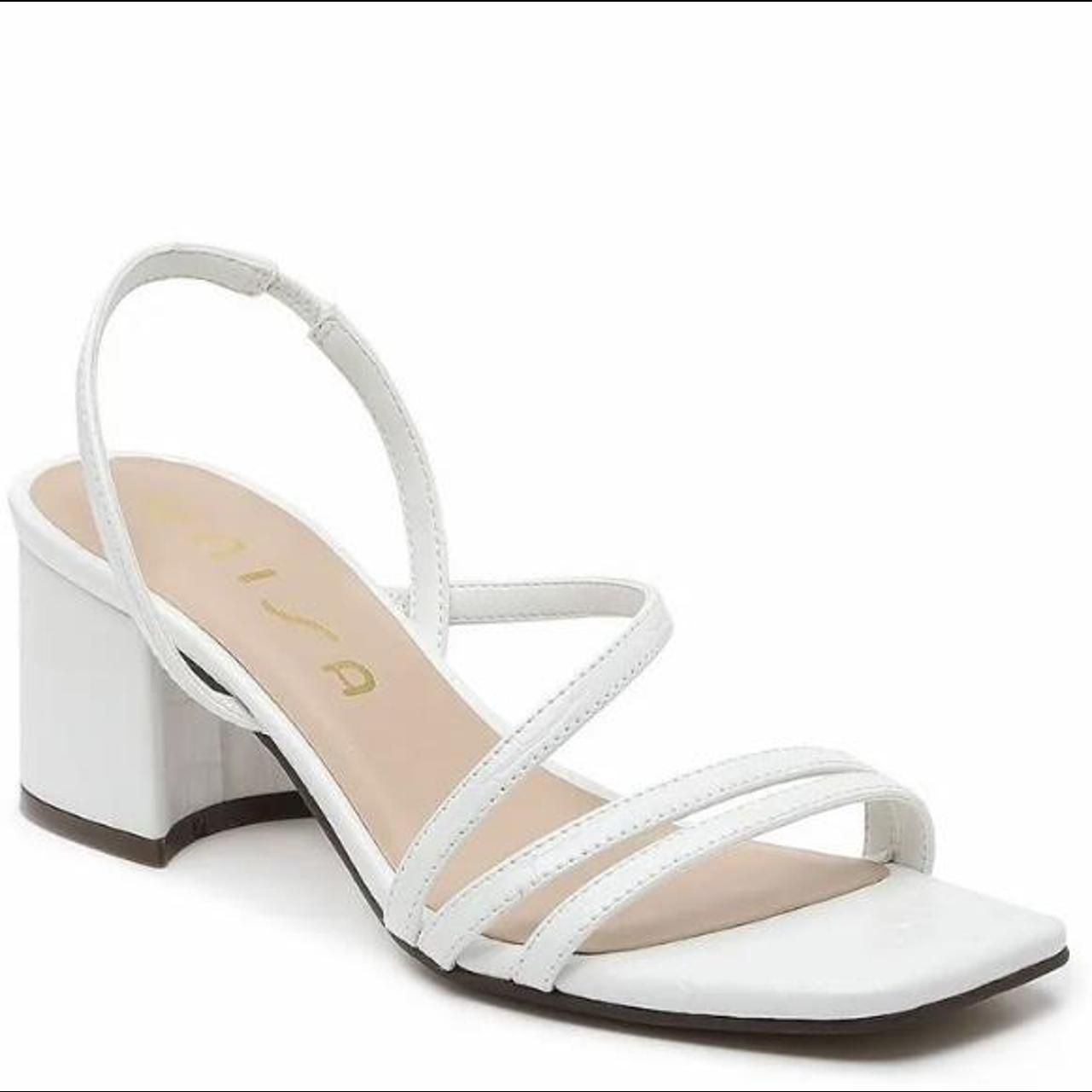 Unisa Women's White Sandals | Depop