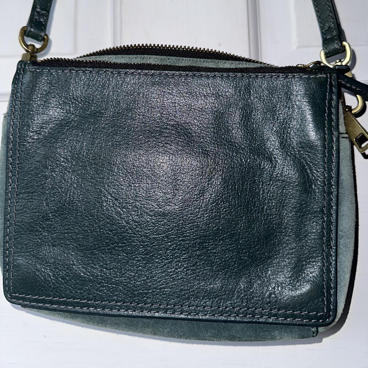 Fossil green purse hot sale