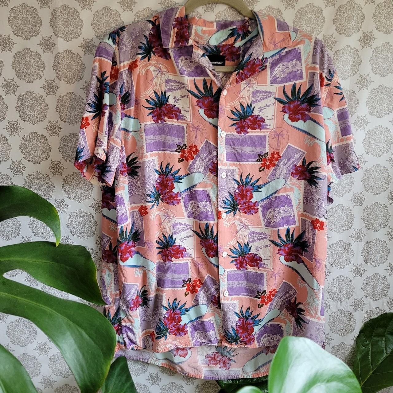 pastel hawaiian shirt