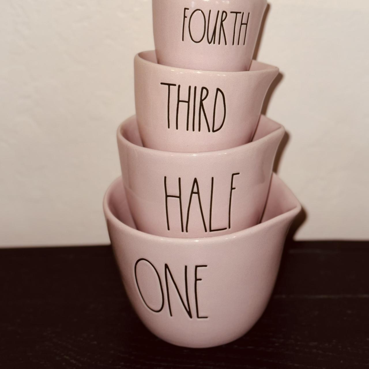 Rae Dunn Pink Measuring outlets Cups Valentine's