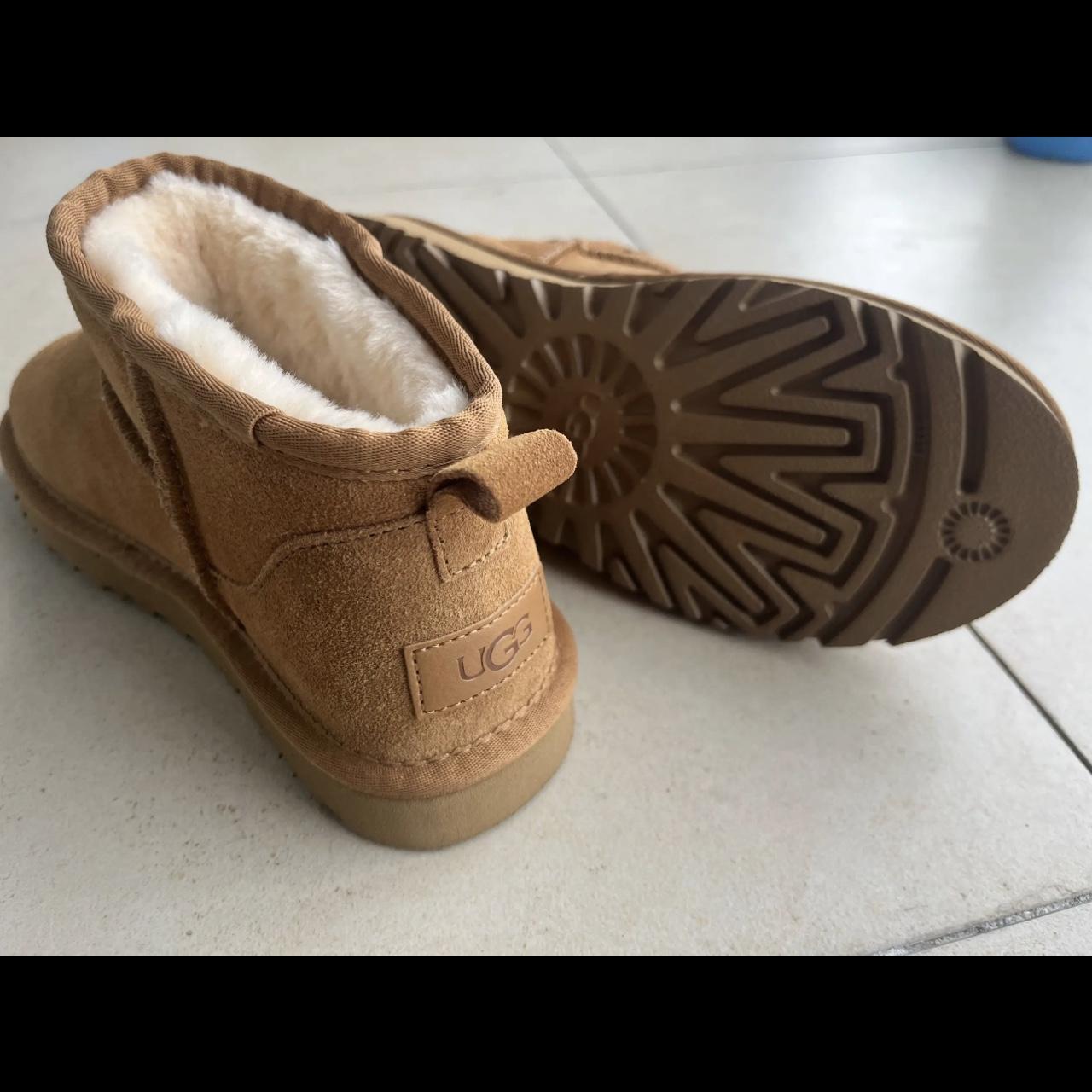 Chestnut Ugg ultra minis Please allow 2-3 weeks for... - Depop